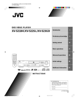 JVC XV-522SL User manual