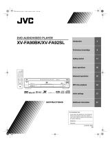 JVC XV-FA90BK User manual