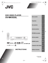 JVC XV-MK5GSL User manual