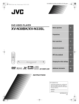 JVC XV-N33SL User manual