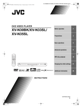 JVC XV-N33SL User manual