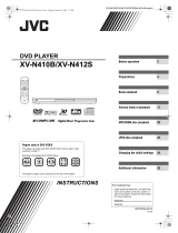 JVC XV-N410B User manual