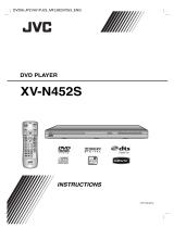 JVC XV-N452S User manual