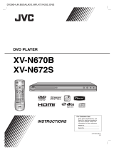 JVC XV-N670B User manual