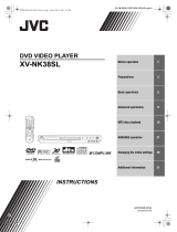 JVC XV-NK38SL User manual
