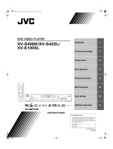 JVC XV-S42SL User manual