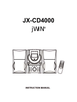 jWIN JX-CD4000 User manual