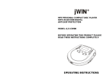 jWIN JX-CD900 User manual