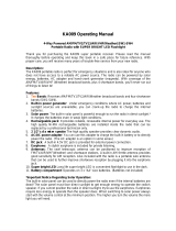 Kaito electronic KA009 User manual