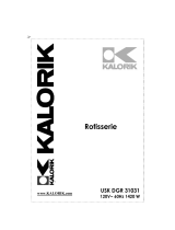 KALORIK USK DGR 31031 User manual