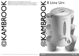 Kambrook 8 Litre Urn KUR10 User manual