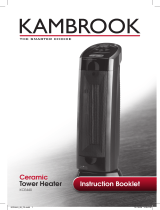 Kambrook CERAMIC KCE440 User manual