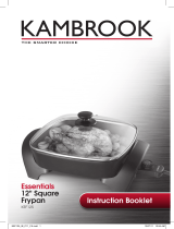 Kambrook Fryer KEF125 User manual