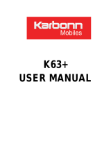 Karbonn K63+ User manual