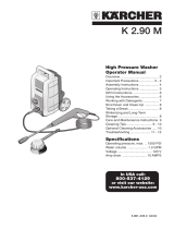 Kärcher K 3.67 M User manual