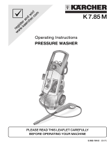 Kärcher K 7.85 M User manual