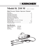 Kärcher K120 M User manual