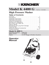 Kärcher K4400G User manual