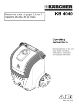 Kärcher KB 4040 User manual