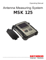 Kathrein MSK 125 User manual