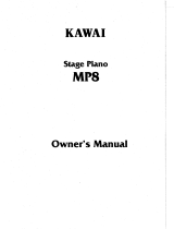 Kawai MP8 User manual