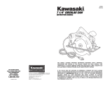 Kawasaki 840563 User manual
