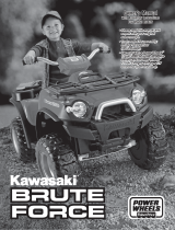 Mattel Power Wheels Kawasaki Brute Force User manual