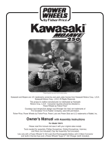Mattel Kawasaki Mojave 250 User manual