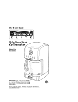 Kenmore 238002 - 12 Cup Programmable Coffeemaker User manual