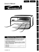 Kenmore 25372115200 User manual