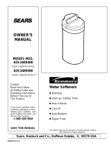 Kenmore 625.34855 User manual