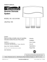 Kenmore 625.385560 UltraFilter 650 Owner's manual