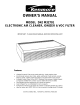 Kenmore D42 M32701 User manual
