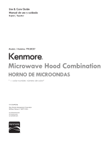 Kenmore 1.7 cu. ft. Over-the-Range Microwave - Black Owner's manual