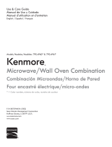 Kenmore 27'' Electric Combination Wall Oven - Stainless Steel User manual
