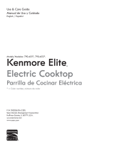 Kenmore Elite Elite 30'' Electric Cooktop - Stainless Steel Owner's manual