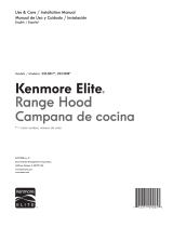 Kenmore Elite 30'' Range Hood - Stainless Steel 58173 Installation guide