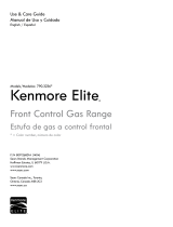 Kenmore Elite 4.5 cu. ft. Self-Clean Gas True Convection Range - Stainless Steel Owner's manual