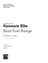 Kenmore Elite 5.5 cu. ft. Dual-Fuel Range w/ True Convection - Stainless Steel Owner's manual
