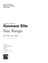 Kenmore Elite 5.6 cu. ft. Gas Range w/ True Convection - Black Owner's manual