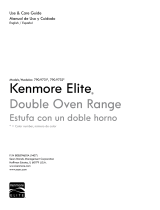 Kenmore Elite 6.9 cu. ft. Double-Oven Electric Range w/ True Convection - Black Owner's manual