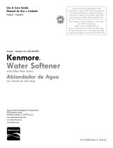 Kenmore Ultra High-Efficiency Water Softener Owner's manual