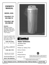 Kenmore ULTRASOFT 625.38818 User manual