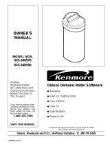 Kenmore Water System 625.34857 User manual