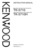 Kenwood TK-5710 User manual