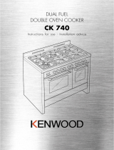 Kenwood CK 740 User manual