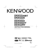 Kenwood DNX 5220 BT User manual