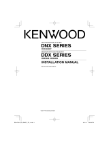Kenwood DNX 5260 BT Owner's manual