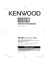 Kenwood DDX7037 User manual