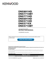 Kenwood DNX7710BT User manual